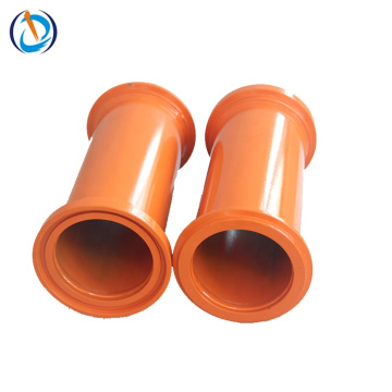 Twin wall abrasion proof concrete pump pipe straight pipe with quality assurance